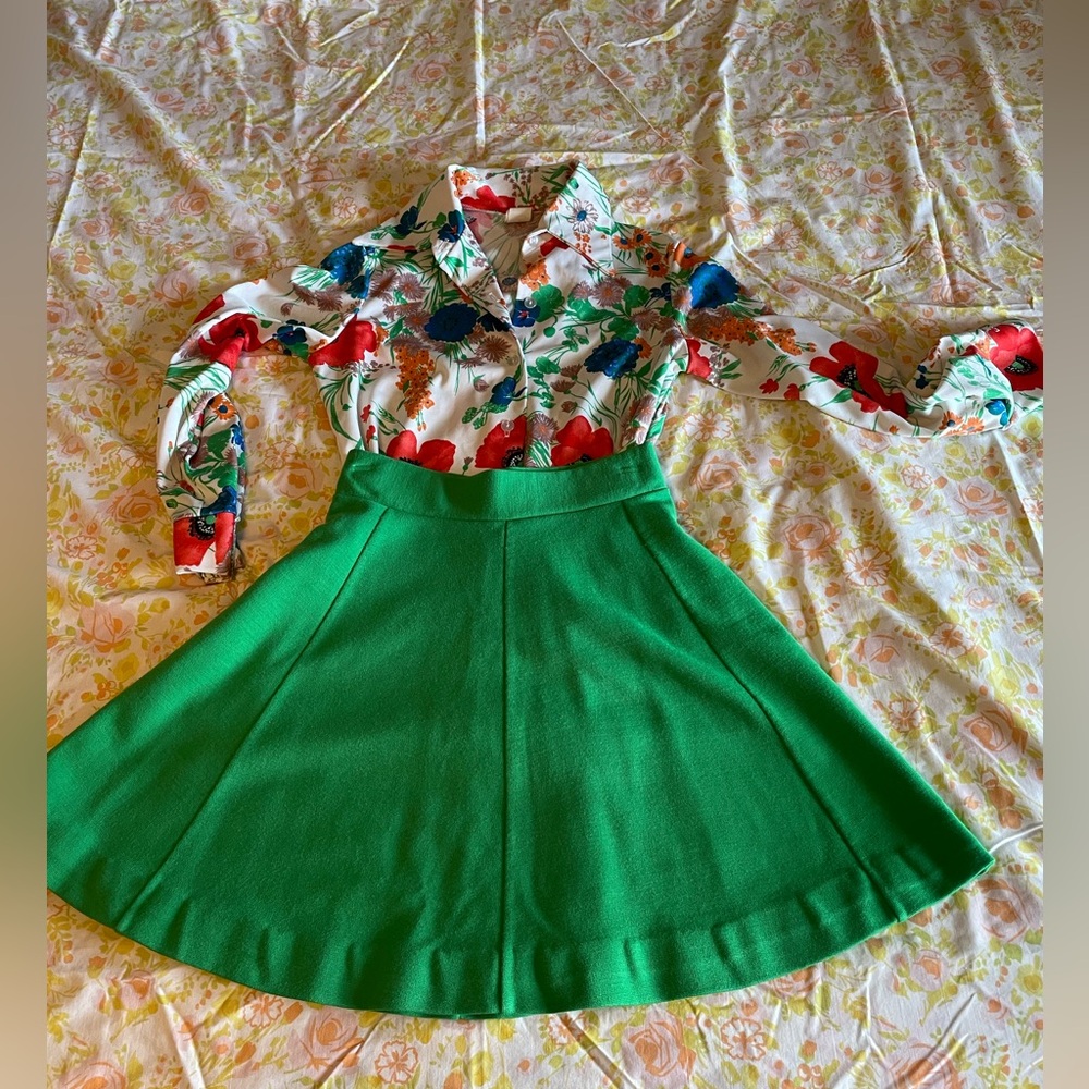 Vintage floral blouse - Picture 8 of 8
